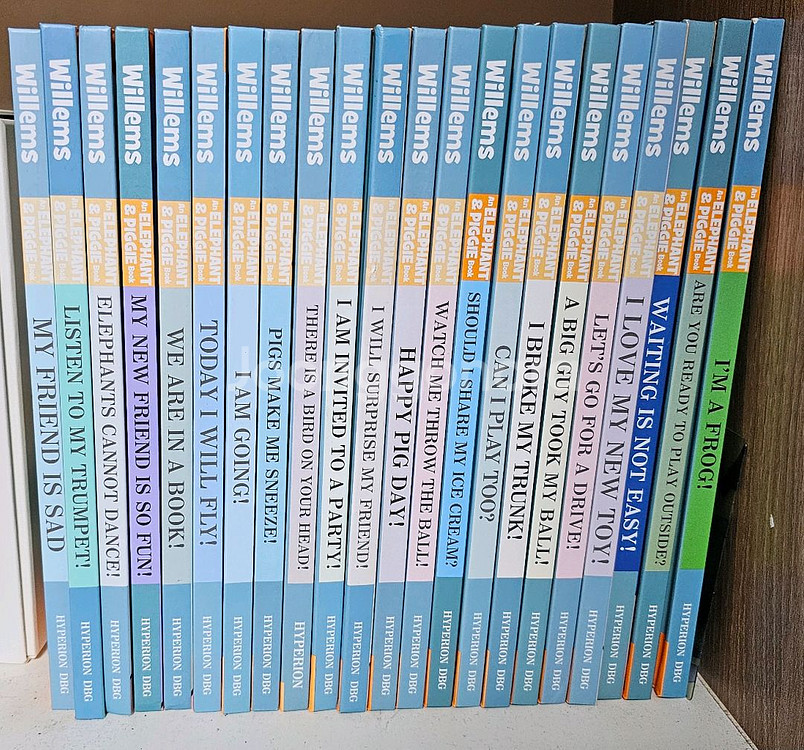 elephant and piggy(하드커버) 영어원서 시리즈 22권 세트--0