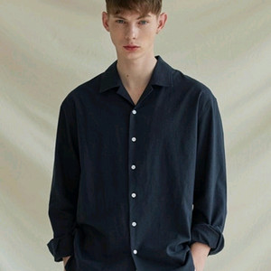무신사 네이비 셔츠 L