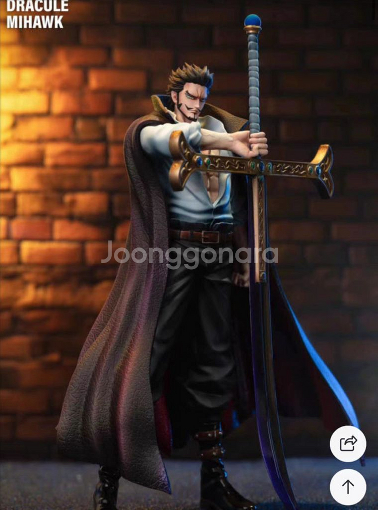 DX미호크 레진 원피스 피규어 급처(네고가능)--0