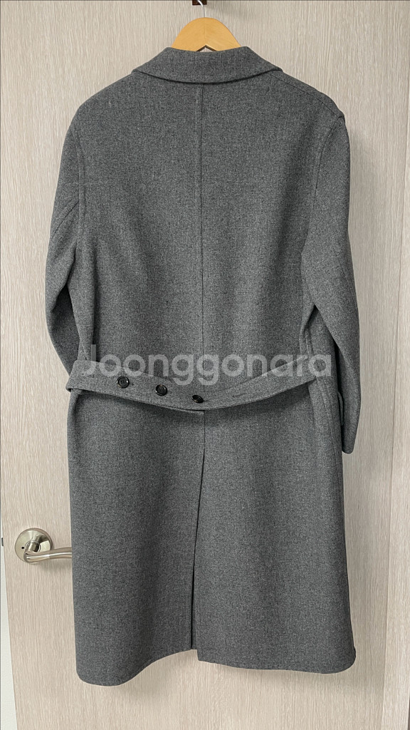 스튜디오 톰보이 여성 핸드메이드 코트 80사이즈 그레이--1