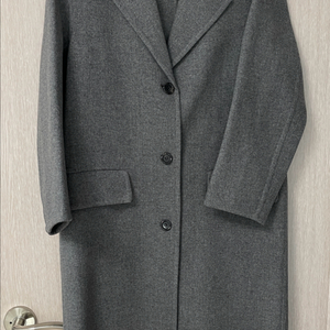 스튜디오 톰보이 여성 핸드메이드 코트 80사이즈 그레이