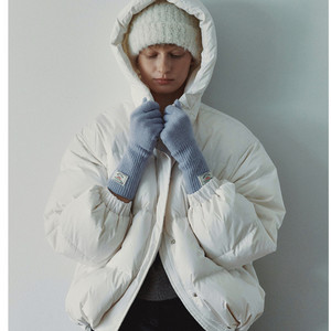 후드 패딩 점퍼