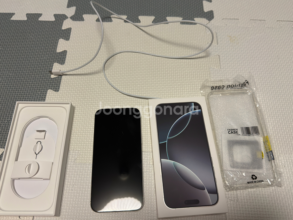 아이폰16프로맥스 512 실버--6