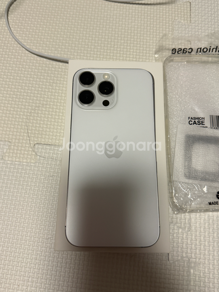 아이폰16프로맥스 512 실버--5