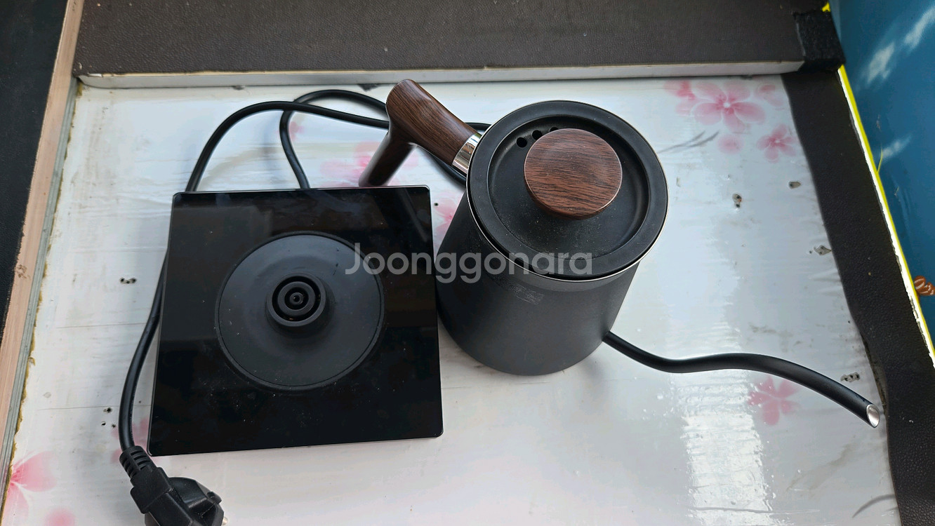 커피 그라인더 + 원두통 세트--3