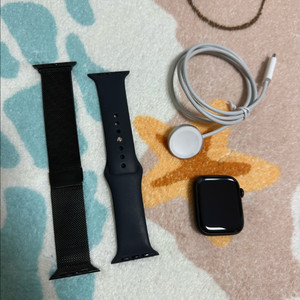 애플워치7 티타늄블랙 45mm. 효율100%