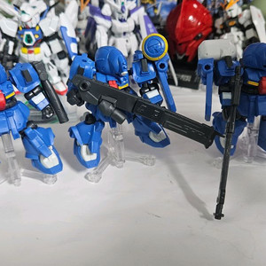 건담 앙상블 13탄 제크아인 3종 가조립