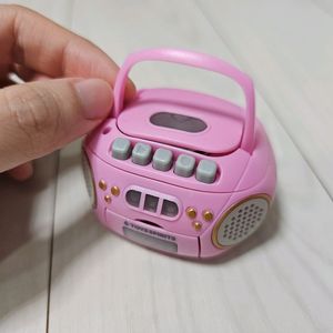 오디오 레트로 미니 CD 플레이어 가챠