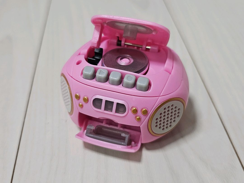 오디오 레트로 미니 CD 플레이어 가챠--1