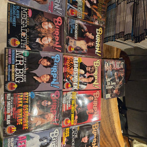 일본 Burrn 잡지 락잡지 입니다.2000년 컬렉션