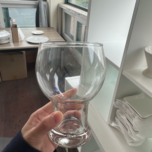 오션 빈티지 와인잔 .캔모양 유리컵 총30개 넘어요