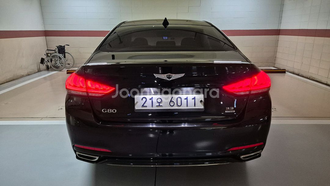 제네시스 G80 DH 프레스티지 3.3 AWD 2018년--4