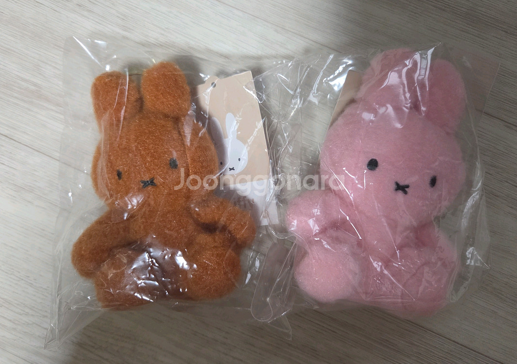 미피인형키링 새제품 2개일괄--0