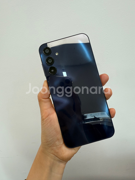 갤럭시 A15 네이비 128기가--0
