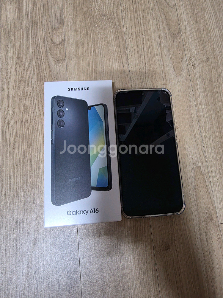 삼성 갤럭시A16 LTE 128G SK 블랙.그레이 각1대씩 판매합니다(의무통화만 사용)--0