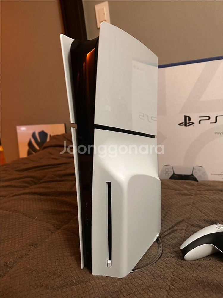 PS5 슬림 디스크 에디션 본체 + 컨트롤러 + 수직스탠드--1