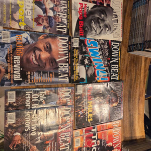 다운비트 잡지 2000년 째즈뮤지션이 한가득한 잡지