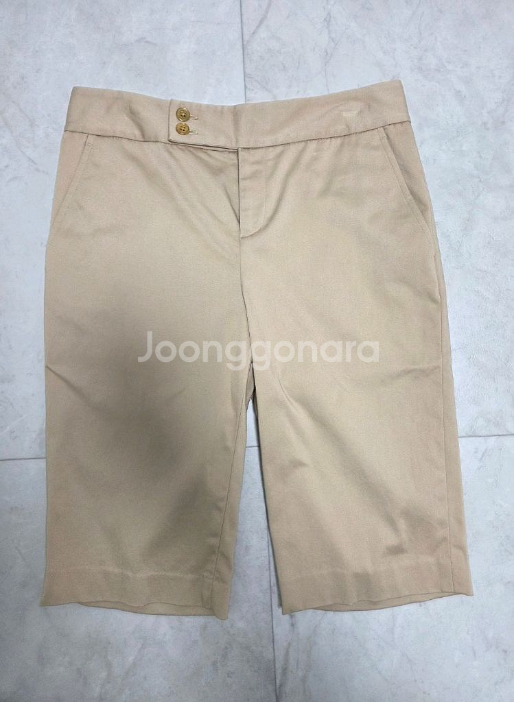 (새상품) 폴로 랄프로렌 금장단추 반바지--0