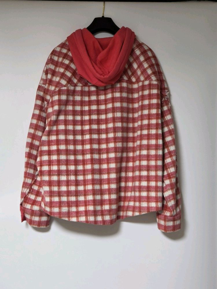 한섬 더스토어 THE STORE 20 체크 후드 점퍼 (S) 이미지