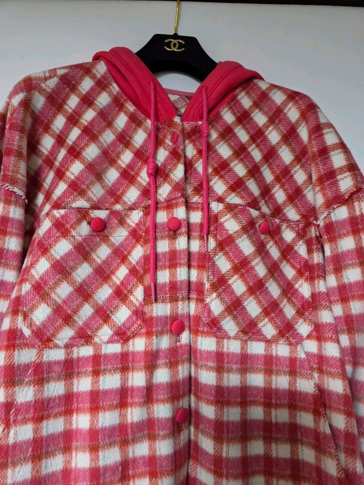 한섬 더스토어 THE STORE 20 체크 후드 점퍼 (S) 이미지