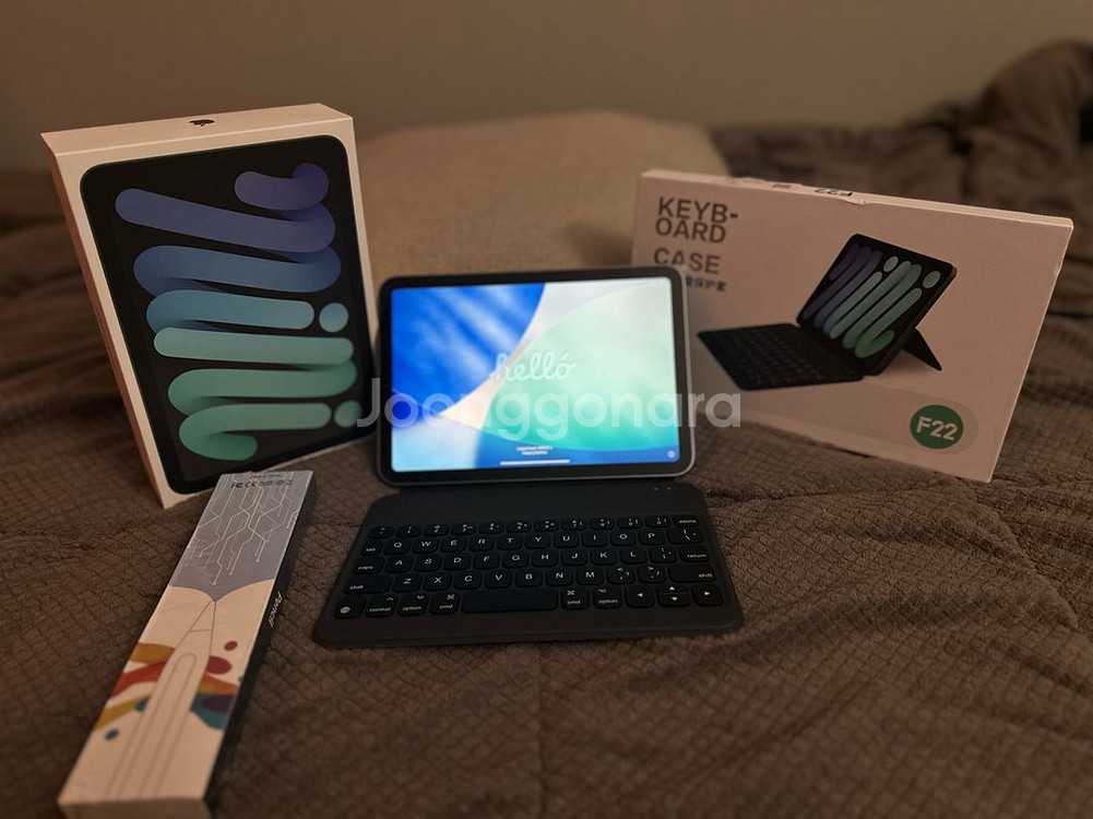 아이패드미니 7세대 + 키보드 + 펜슬--0