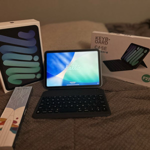 아이패드미니 7세대 + 키보드 + 펜슬
