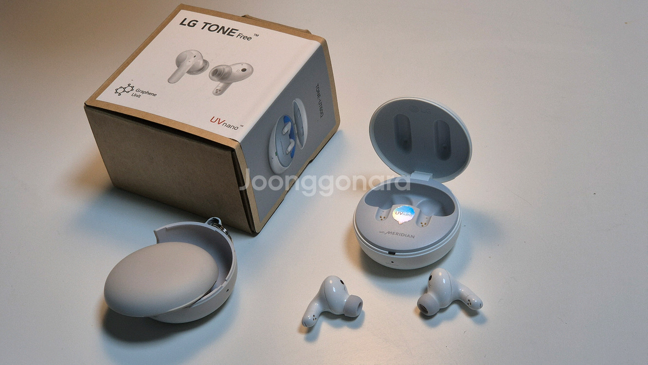 LG 톤프리 UT-60Q 무선 이어폰 화이트--0