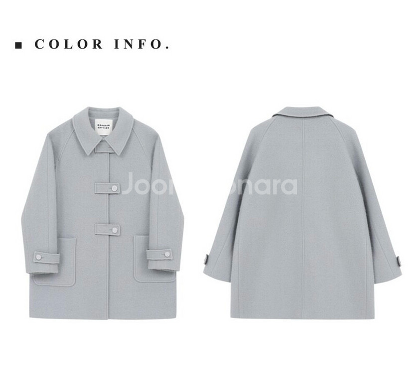 마론에디션 부클 하프 코트-스카이블루--5