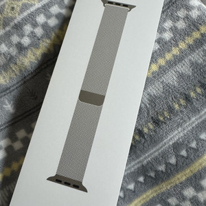 애플워치 46mm 밀레니즈루프 스트랍 네추럴컬러