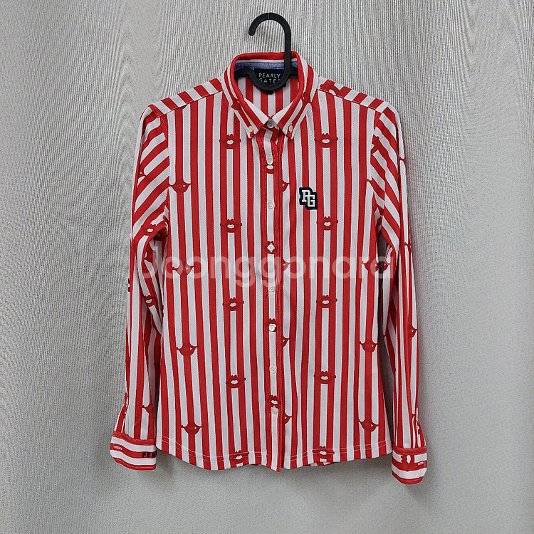 파리게이츠 스트라이프 셔츠--0