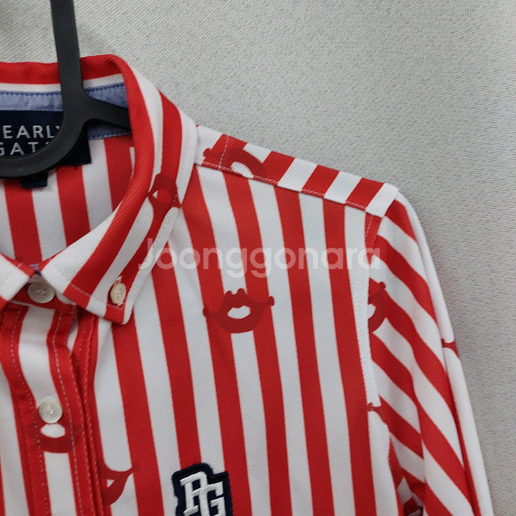 파리게이츠 스트라이프 셔츠--2