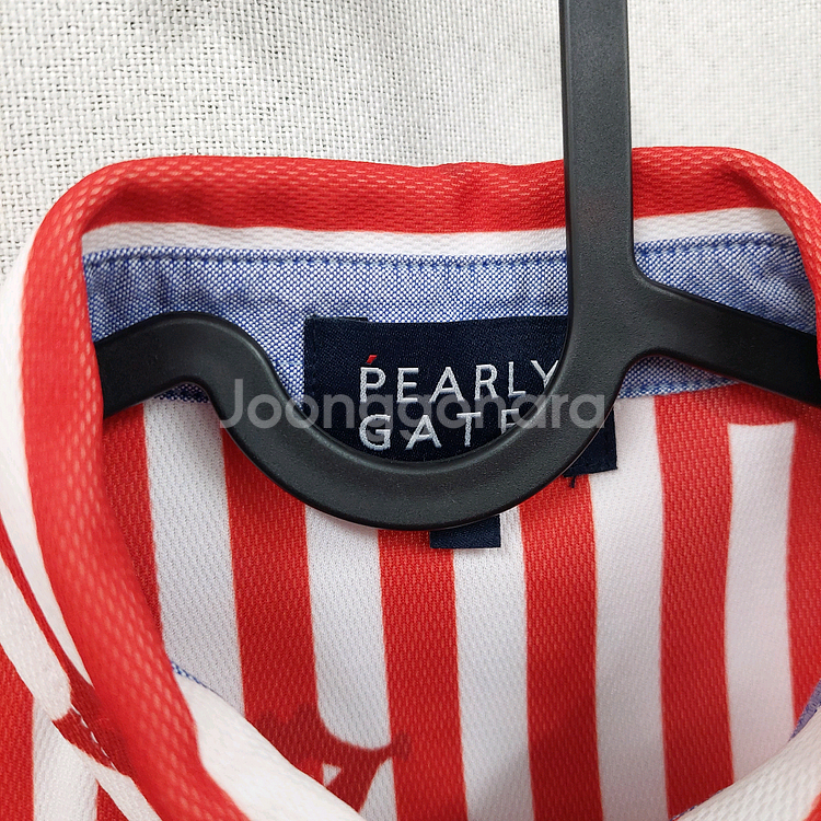 파리게이츠 스트라이프 셔츠--1