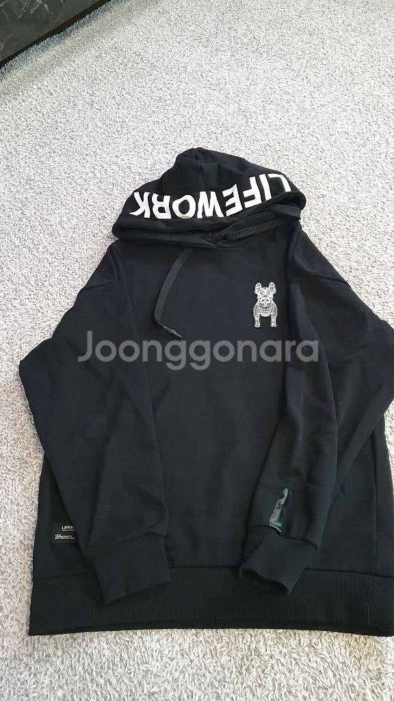 라이프워크 후드티셔츠 95사이즈 미듐사이즈 2세트--1