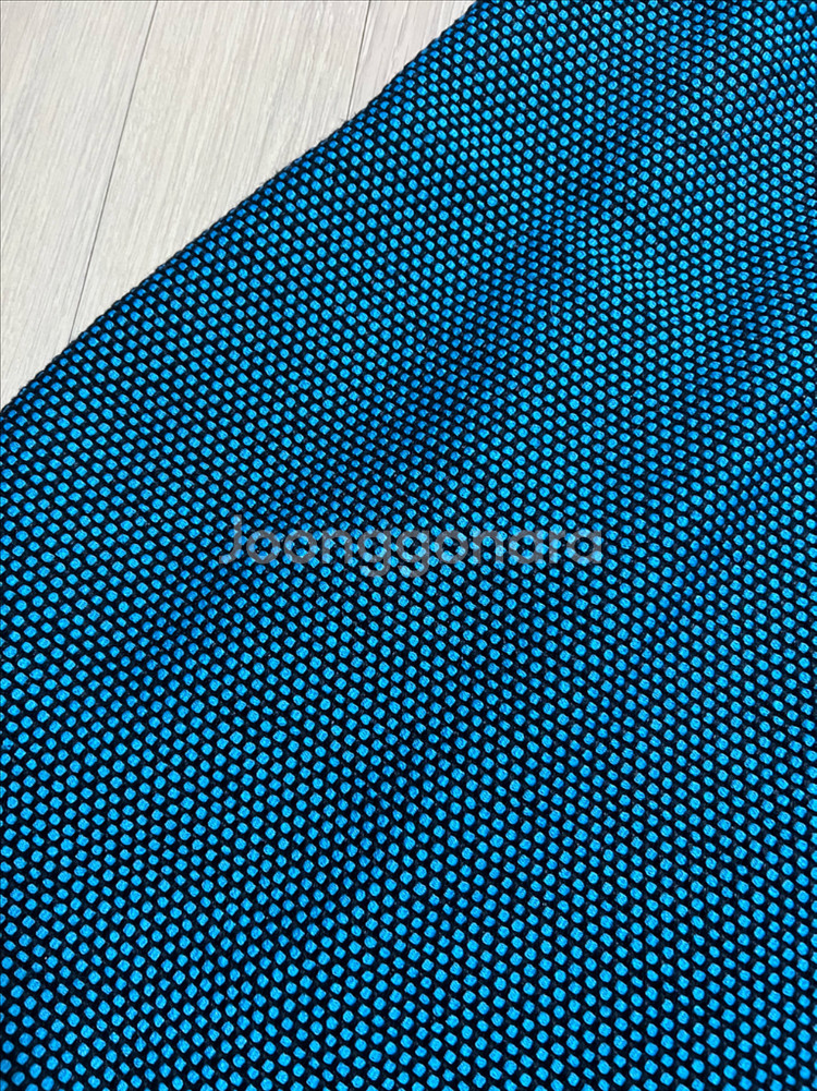 끌로디피에로 물결 스캘럽 민소매 원피스 나시 블루 하객룩 트위드 마쥬산드로--7