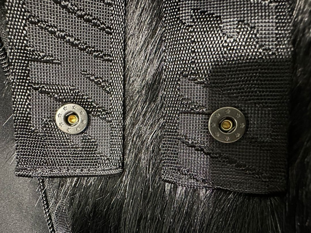 엠부쉬퍼 나이키 x 엠부쉬 리버시블 포우퍼 코트 블랙 L--4