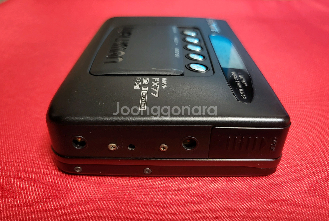 소니워크맨 WM-FX77 준민트급 풀세트 정상작동품--5