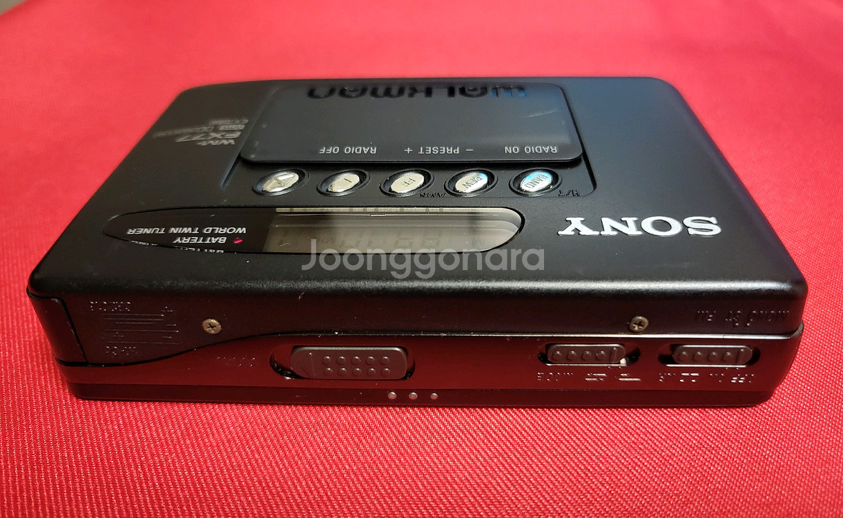 소니워크맨 WM-FX77 준민트급 풀세트 정상작동품--4