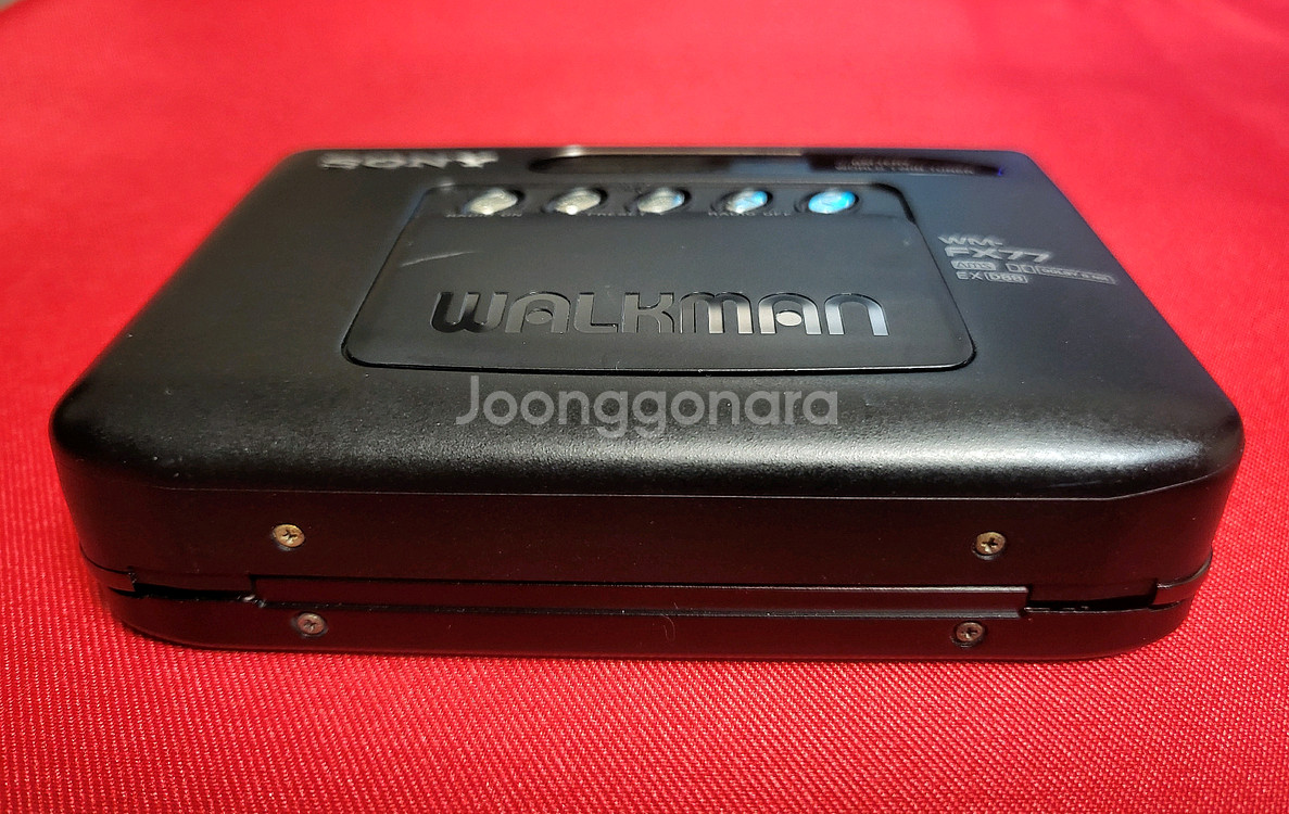 소니워크맨 WM-FX77 준민트급 풀세트 정상작동품--6