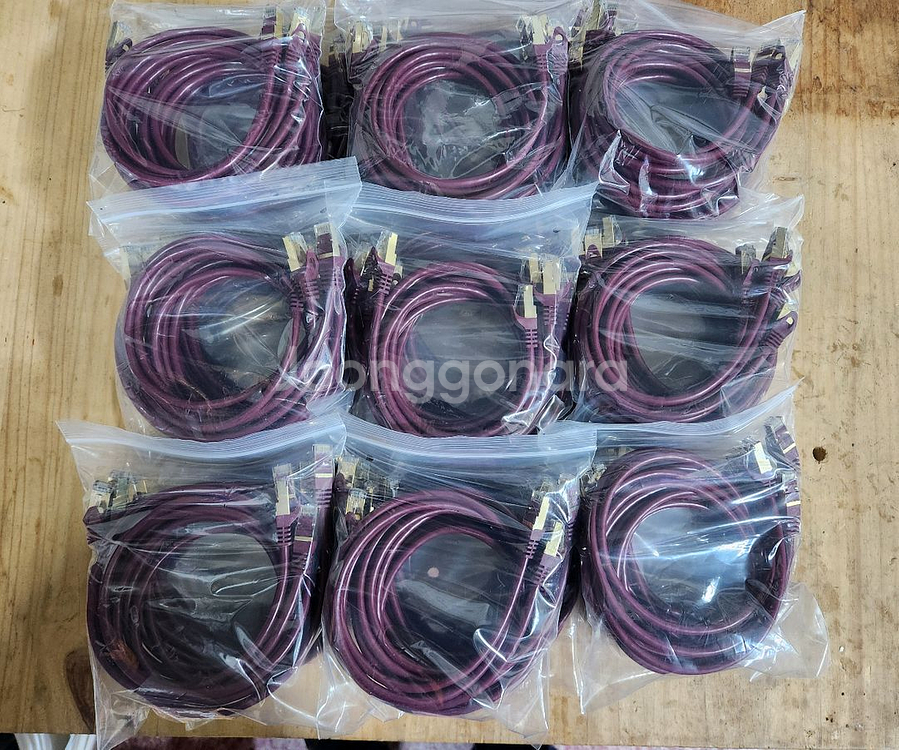 고속 인터넷 케이블 net mate cat.7 패치케이블--0