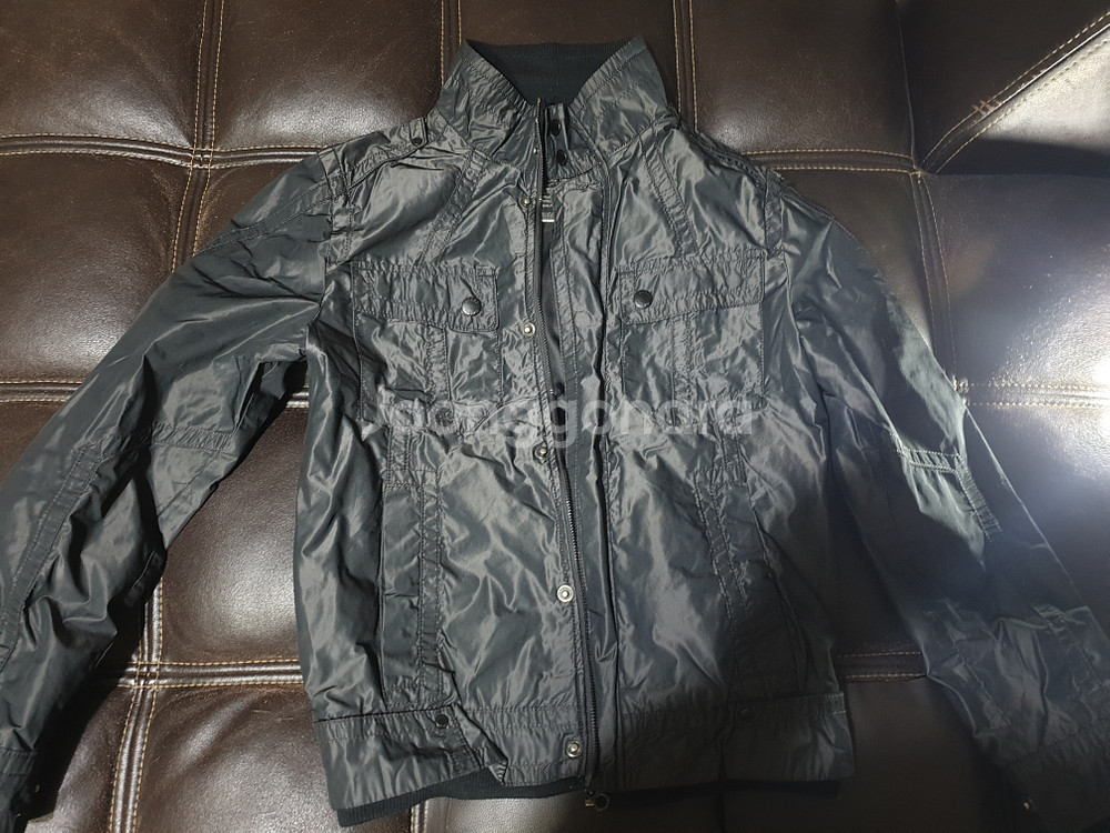 게스(GUESS) 바이커(블루종 봄버) 자켓 m사이즈--0