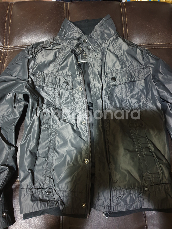 게스(GUESS) 바이커(블루종 봄버) 자켓 m사이즈--1