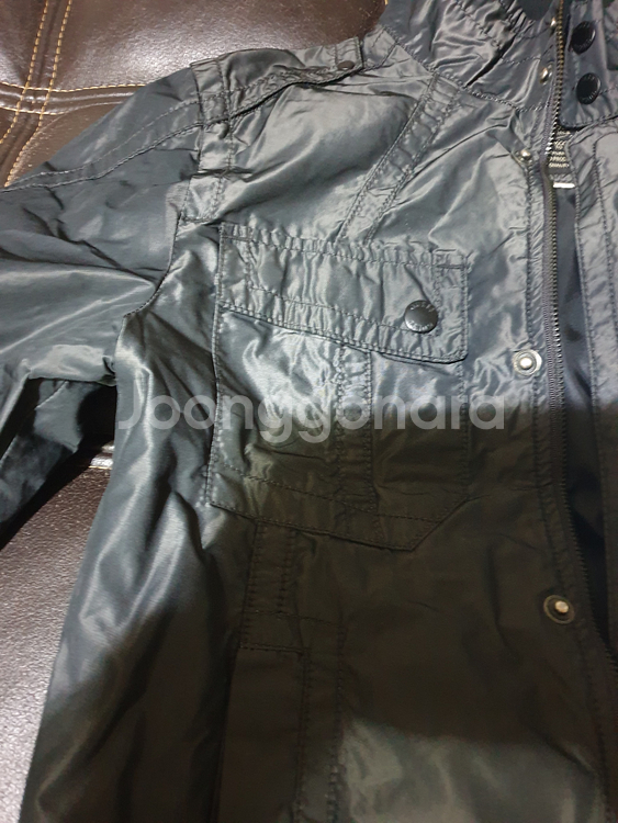 게스(GUESS) 바이커(블루종 봄버) 자켓 m사이즈--3