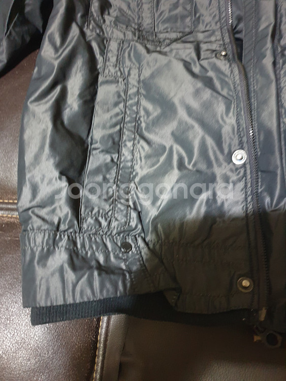 게스(GUESS) 바이커(블루종 봄버) 자켓 m사이즈--4