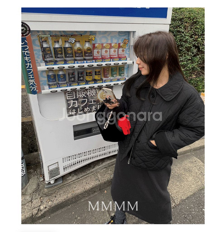 젬마월드 블랭킷 퀼팅패딩점퍼--6