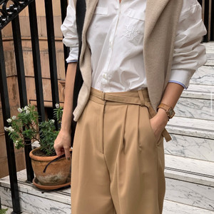 그레이룸 커프스 셔츠 화이트 F