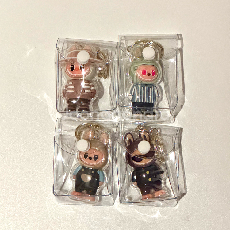 라부부 코카콜라/환타/스프라이트 인형키링 3개 새상품--1