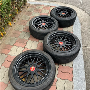 BBS LM 스타일 18인치 휠타이어 세트