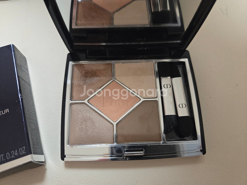 디올 5꿀뢰르 꾸뛰르 5구 아이섀도우 팔레트 649 누드드레스--0
