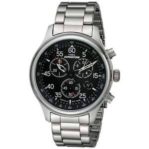 타이맥스 [TIMEX] 익스페디션 풀메탈 크로노그래프 손목시계 (S급)