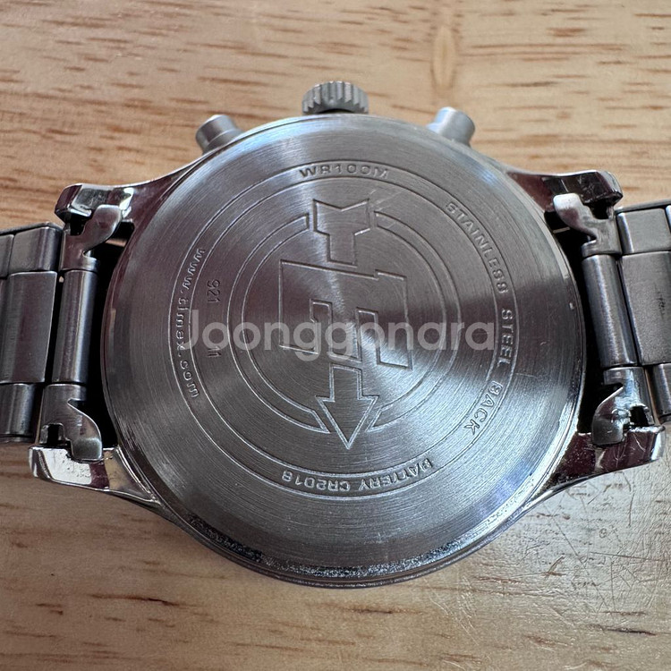 타이맥스 [TIMEX] 익스페디션 풀메탈 크로노그래프 손목시계 (S급)--8